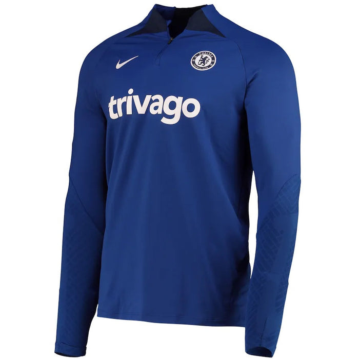 Chelsea Blue Herren-Trainingsoberteil-Trikot 2023 