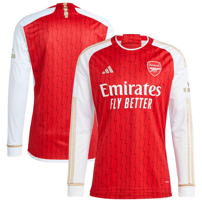 Arsenal Herren-Langarm-Heimtrikot 2023 2024 