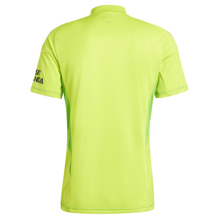 Arsenal Yellow Goalkeeper Jersey Men 2024 2025 