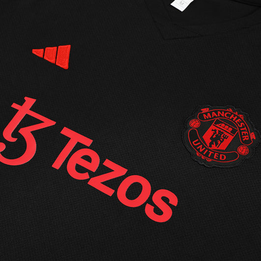 Manchester United Trainingstrikot Schwarz Herren 2023-2024 