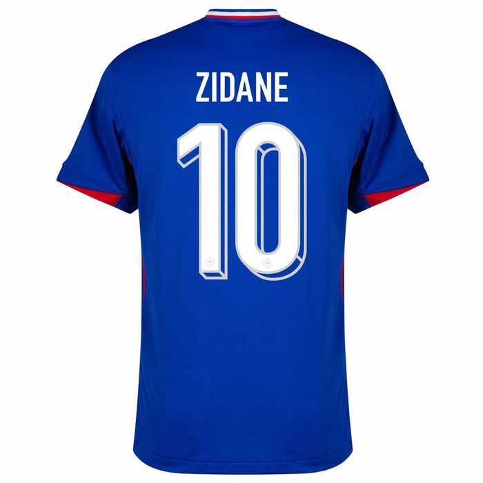 Zidane France Home Team Trikot 2024 2025 Herren 