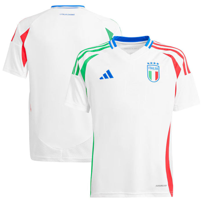 Italy Kids Away Kit Jersey Euro 2024 2025 