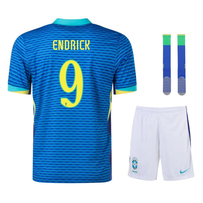 Brazil Kids Away Jersey 2024 2025