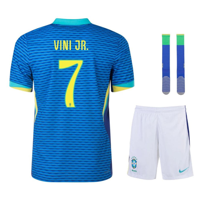 Brazil Kids Away Jersey 2024 2025