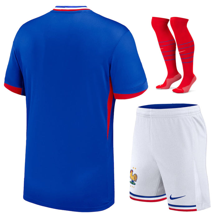 France Away Kids Jersey Kit Euro 2024 2025