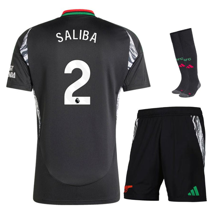 Arsenal Kids Away Kit Jersey 2024 2025 