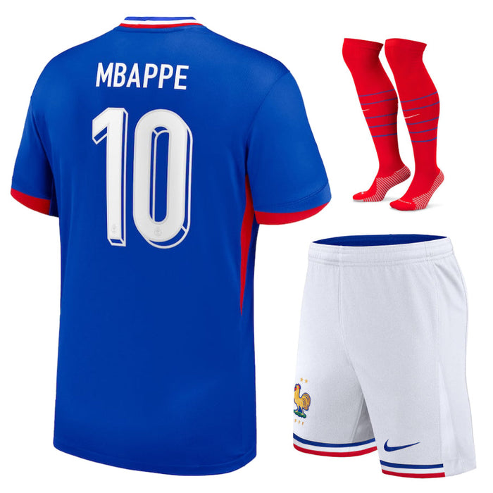 France Away Kids Jersey Kit Euro 2024 2025