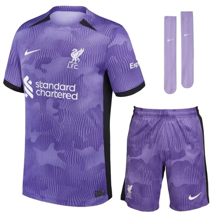 Liverpool Auswärtstrikot für Kinder 2024 