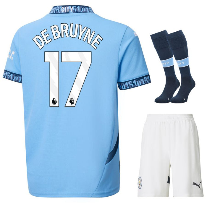 Manchester City Heimtrikot 2024 2025 für Kinder 