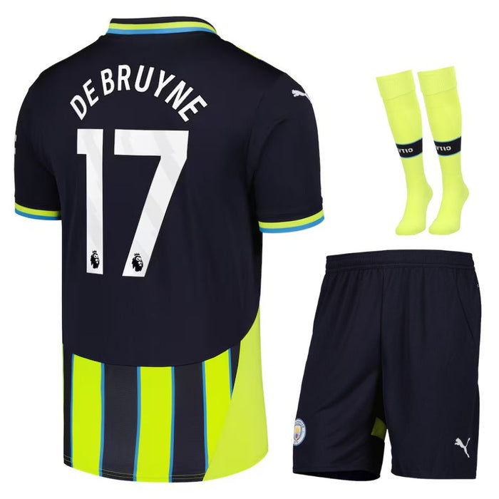 Manchester City Ausweichtrikot für Kinder 2024 2025 