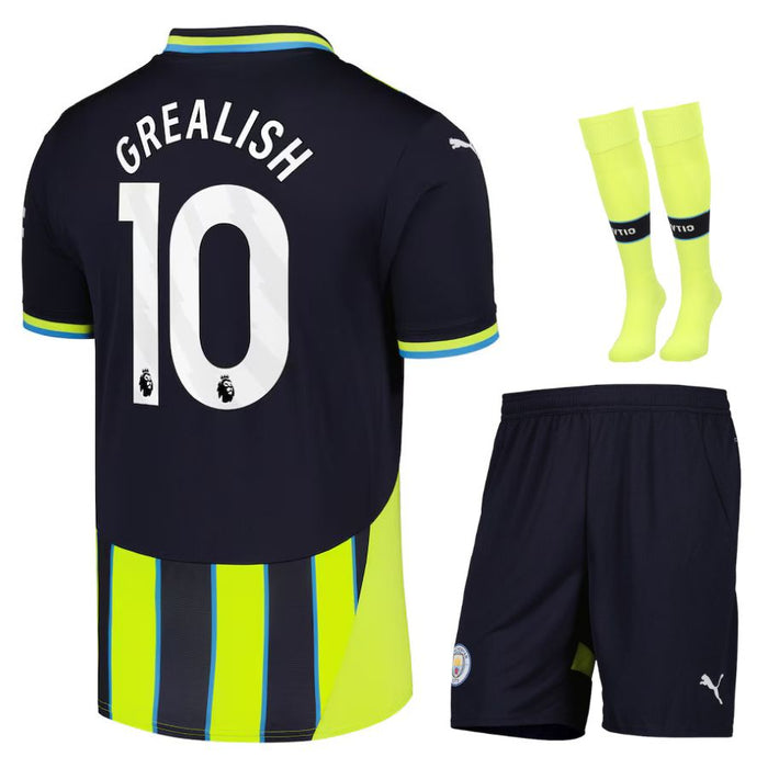 Manchester City Ausweichtrikot für Kinder 2024 2025 