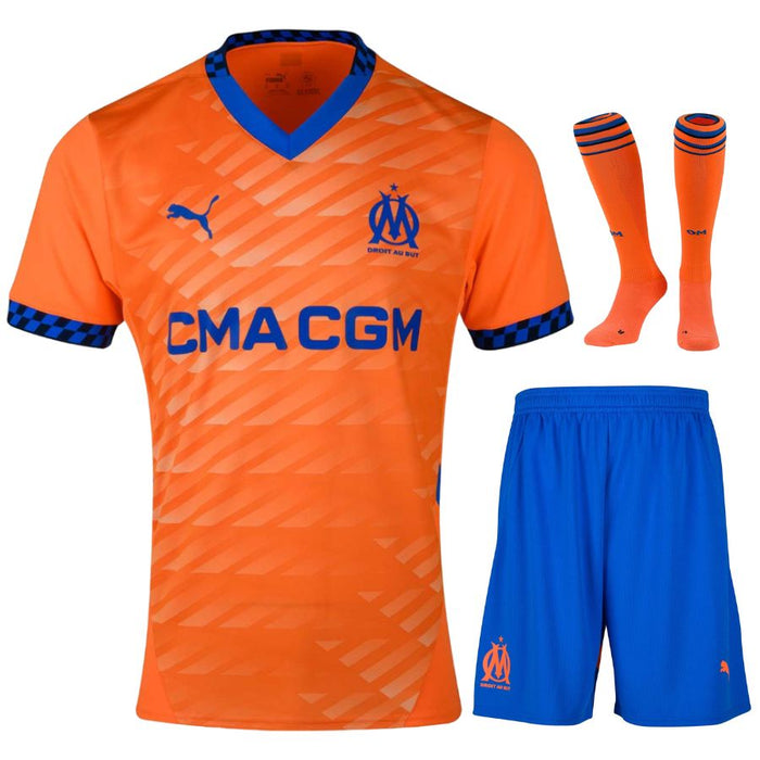 Marseille Ausweichtrikot für Kinder 2024–2025 