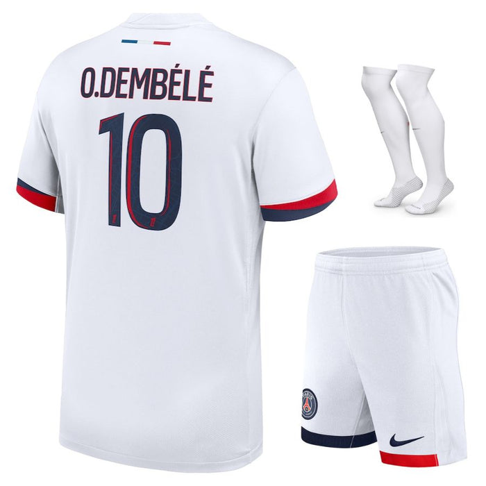 PSG Kids Away Kit Jersey 2024 2025 