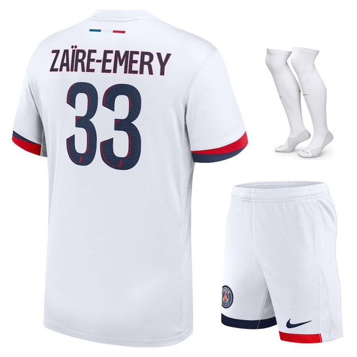 PSG Kids Away Kit Jersey 2024 2025 