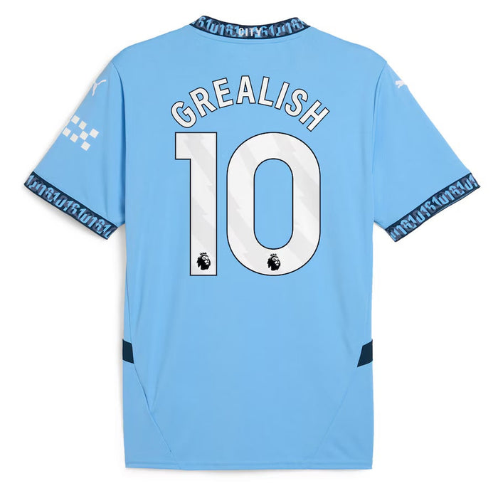 Manchester City Herrentrikot 2024 2025 Blau 