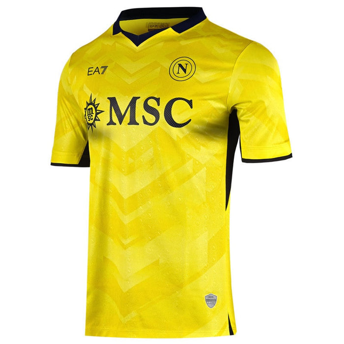 Neapel Torwart Gelbes Trikot Herren 2024 2025 