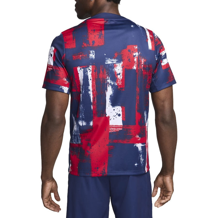 PSG Pre Match Blue/Red Men's Jersey 2024 2025 