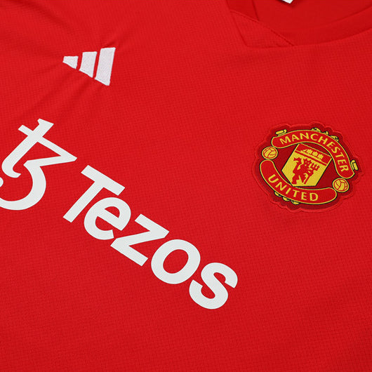 Manchester United Rotes Trainingstrikot für Herren 2023–2024 