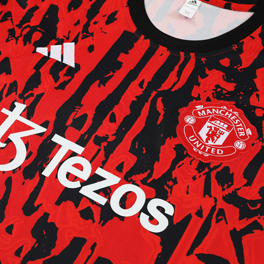 Manchester United Trainingstrikot Rot/Schwarz Herren 2023-2024 